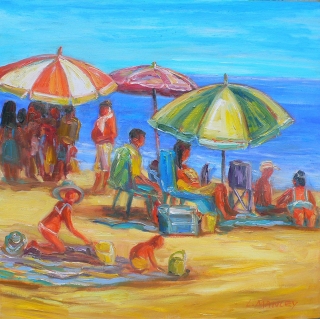 Beach Time by Lucy Manley