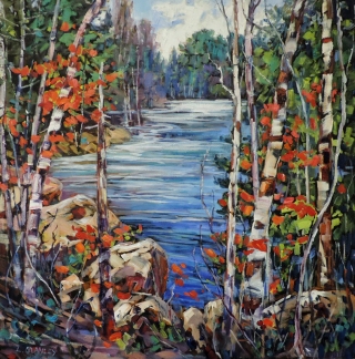 Spring Emerges into Autumn by Lucy Manley