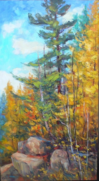 Tamarack Embrace by Lucy Manley