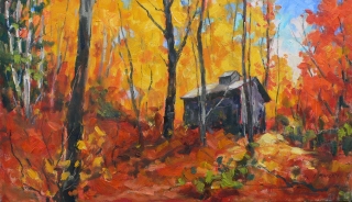 Sugar Shack on the Ridge 2 by Lucy Manley