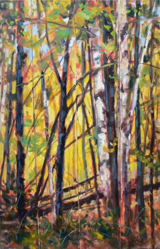 October Woods by Lucy Manley