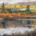 Yellow Poplars by Lucy Manley