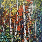 Birch Maze by Lucy Manley