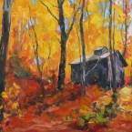 Sugar Shack on the Ridge 2 by Lucy Manley