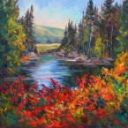 Along Opeonga Road by Lucy Manley