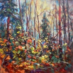 Mid November Woods by Lucy Manley