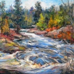 Madawaska Rapids by Lucy Manley