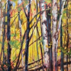October Woods by Lucy Manley