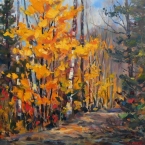 Yellow Maples by Lucy Manley