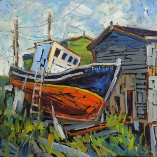 The G. Dalton at Rest, St. Bride’s by Lucy Manley