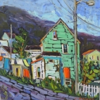 The Green House, Petty Harbour by Lucy Manley