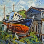 The G. Dalton at Rest, St. Bride’s by Lucy Manley