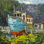 Dry Dock, Placentia by lucy Manley
