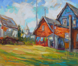 Wash Day in Whitney- Lucy Manley - SOLD