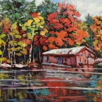 Boat Houses on the Magnetawan