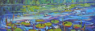 Sabine’s Waterlilies by Lucy Manley
