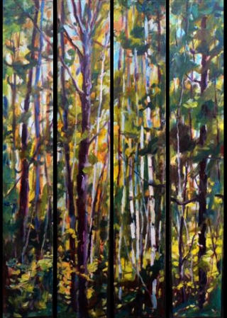 July Woods by Lucy Manley