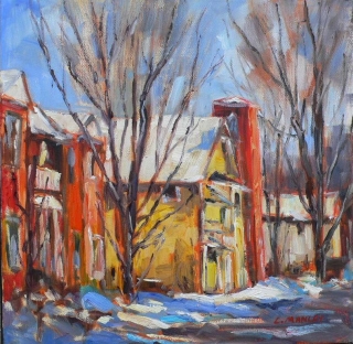 Main Street, Warkworth by Lucy Manley