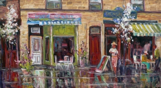 Cafes on Hunter by Lucy Manley