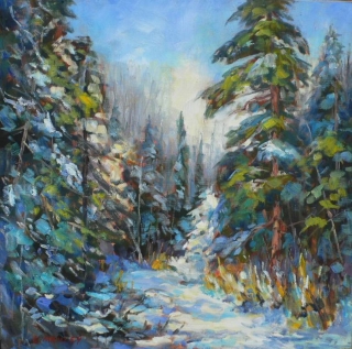Algonquin Winter by Lucy Manley