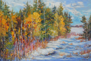 Golden Cedars by Lucy Manley