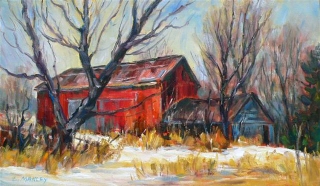Red Barn by Lucy Manley